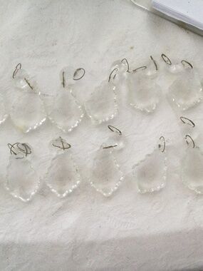 Crystal Chandelier Pendalogue Prisms 2”,   14 each